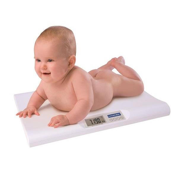 Ważenie noworodka - Lanaform Baby Scale